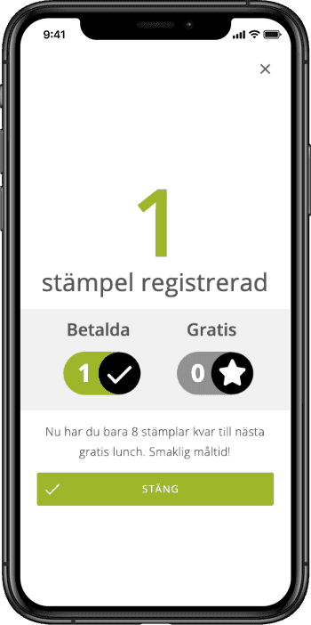 Bonusstämplar steg 4