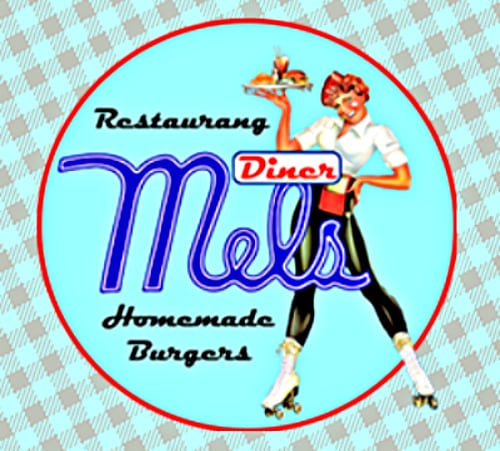 Mel's Diner i gotland lunchmeny