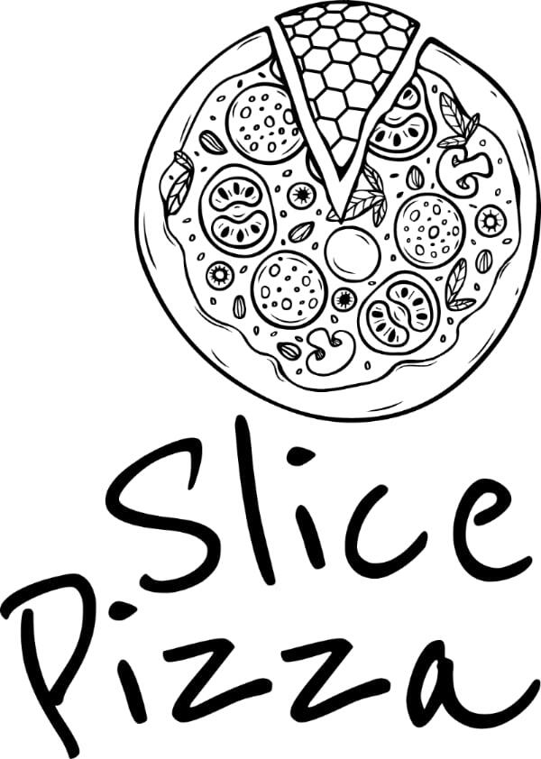 Slice Pizza Varvet i Luleå lunchmeny