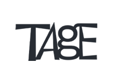En logotype för Restaurang Tage.